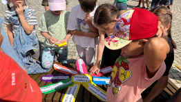 Цикл детских игровых площадок «Арт-каникулы» проходит в Белебее
