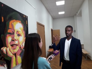 В Уфе открылась выставка картин художника из Нигерии