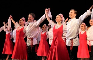 In Ufa, the legendary State Academic Ensemble of Folk Dance named after I.Moiseyev presented the premiere of dance