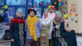 В Уфимской ЦГБ прошёл фольклорный праздник «Гуляй, Масленица!»