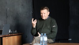 Известный  российский актер и режиссёр Борис Токарев встретился с уфимскими студентами