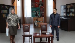 В Национальной библиотеке Башкортостана прошла встреча с ветераном боевых действий Ниязом Махмутовым