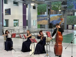 Квартет Госоркестра Башкортостана выступил в республиканском реабилитационном центре «Салют»