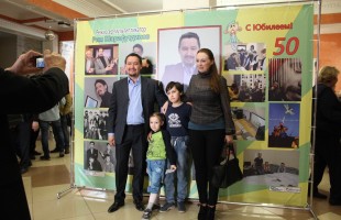 The creative evening of the honored cultural worker of Bashkortostan, the animator of Rome Sharafutdinov was held in Ufa