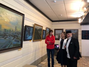 В галерее «Урал» прошло закрытие выставки Людмилы Колединой