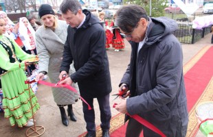 В Кармаскалинском районе после капитального ремонта открылся Улукулевский сельский Дом культуры