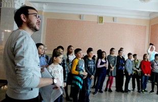 В рамках открытия Года театра в БГТОиБ прошёл тематический квест для школьников