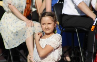 The National Symphony Orchestra of the republic presented a charity concert dedicated to the Children's Day
