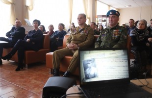 В Центральной городской библиотеке г. Уфы прошла встреча с известным режиссером Радиком Кудояровым