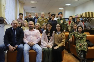 В Центральной городской библиотеке г. Уфы прошла встреча с известным режиссером Радиком Кудояровым