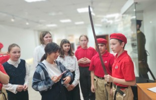 Музей Башкавдивизии посетили ученики села Красный Яр Уфимского района