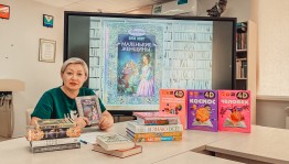 Караидельская модельная библиотека провела обзор книжных новинок