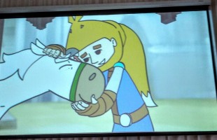 The animation about Ural Batyr on Bashkir language was presented in Ufa