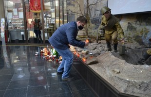 В Республиканском музее Боевой Славы состоялась акция памяти о жертвах Беслана «Бессмертные журавлики»