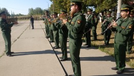 Творческие коллективы из Башкортостана выступили на месте боевого слаживания