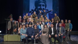 «Звезда героя»: в Уфе прошла премьера спектакля о легендарном башкирском лётчике Мусе Гарееве