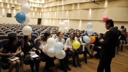 Замминистра культуры РБ Ринат Халиков встретился с одарёнными студентами Башкортостана
