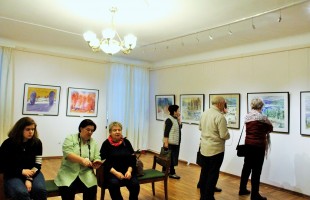 В Уфе открылась юбилейная выставка народного художника Башкортостана Виктора Суздальцева