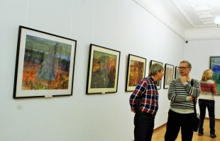 В Уфе открылась юбилейная выставка народного художника Башкортостана Виктора Суздальцева