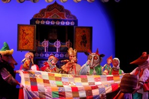 Башкирский театр кукол в рамках проекта «Культура малой родины» поставил спектакль «Сказка о царе Салтане»