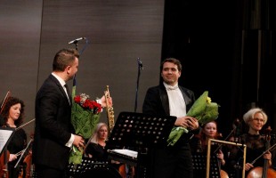 В Уфе в рамках закрытия фестиваля Brass Days с НСО РБ выступил Владислав Лаврик