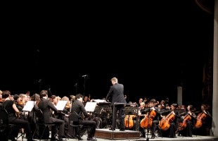 Впервые в Уфе "Рапсодия в стиле блюз" Дж. Гершвина прозвучала в переложении для трубы с оркестром