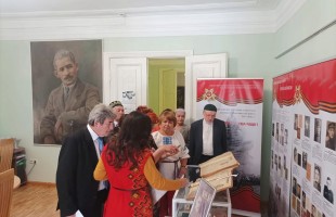 В Мемориальном доме - музее Мажита Гафури открылась выставка «Белорусская тематика в башкирской литературе»