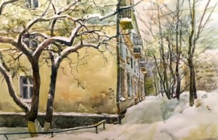 В Центральной городской библиотеке г. Уфы открывается выставка Сергея Мельника «Район»
