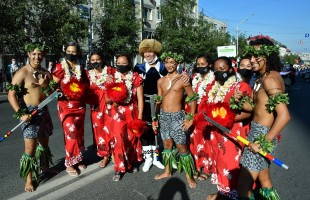 В Уфе прошёл Парад участников VI Всемирной Фольклориады CIOFF®