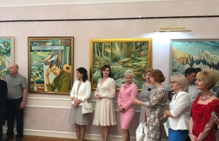 В Уфе открылась персональная выставка Константина Юрина «Преодоление. Живопись»