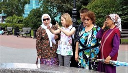 Сотрудники БРСБС провели для читателей экскурсию к памятнику Салавату Юлаеву