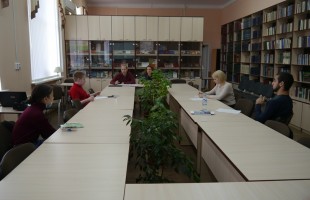 Известные и начинающие писатели встретились в Национальной библиотеке