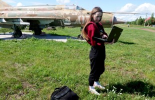 Выставка в Уфе расскажет о буднях аэрокосмической школы в Давлекановском районе