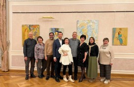 В Уфе открылась выставка народного художника Башкортостана Расиха Ахметвалиева