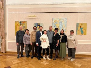 В Уфе открылась выставка народного художника Башкортостана Расиха Ахметвалиева