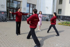 Ансамбль народного танца им. Ф. Гаскарова запустил танцевальный флешмоб