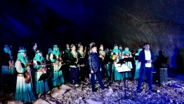 В Каповой пещере состоялся концерт Национального оркестра народных инструментов РБ
