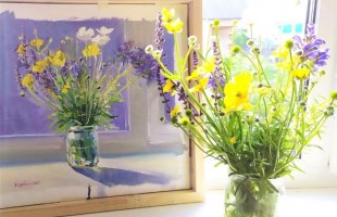 В Уфе откроется персональная выставка Рената Сербина "Купание в цвете"