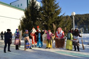 В Бурзянском районе определили лучший новогодний городок и лучших Деда Мороза и Снегурочку