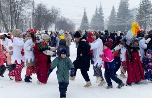 Культурные волонтеры города Белебея помогли в проведении Масленицы