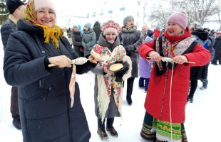 Культурные волонтеры города Белебея помогли в проведении Масленицы