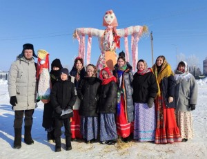 В парке «Патриот» прошли масленичные гуляния