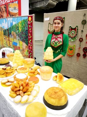 Юные мастера по войлоку из Уфимского района подготовили выставку к VI Всемирной Фольклориаде