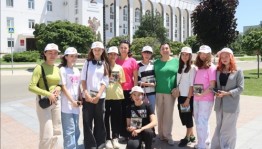 Дети из Башкортостана встретились с министром Дагестана