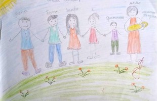 Более 700 детей приняли участие в открытом Международном конкурсе детского рисунка “Своей семье я говорю: «Спасибо!»”