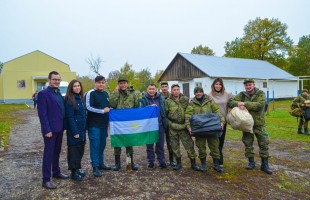 Артисты СГТКО выступили перед мобилизованными военнослужащими в г. Саратове