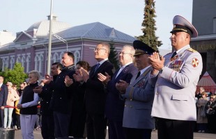 Плац-концерт ко Дню Победы прошел в Уфе