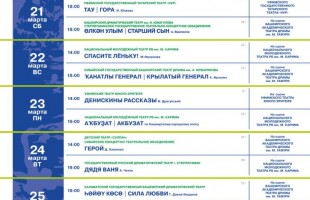 Стала известна программа Республиканского фестиваля-форума «Театральная весна – 2026»
