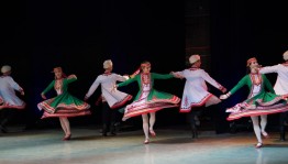 The Faizi Gaskarov Academic Folk Dance Ensemble presented a final concert of the year