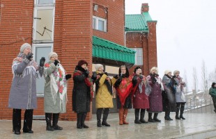 В с.Николо-Березовка на площади перед домом культуры прошли праздничные гуляния «Масленица широкая»